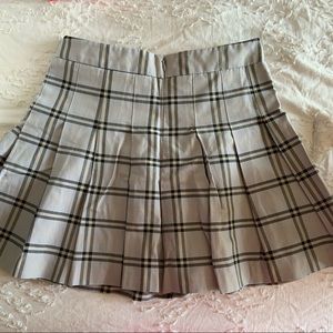 Aritzia Olive Mini Skirt 15”
